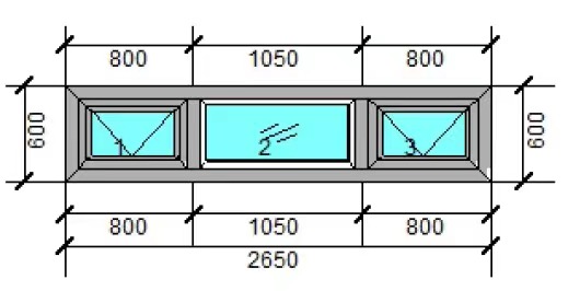 window supply $650+gst/per